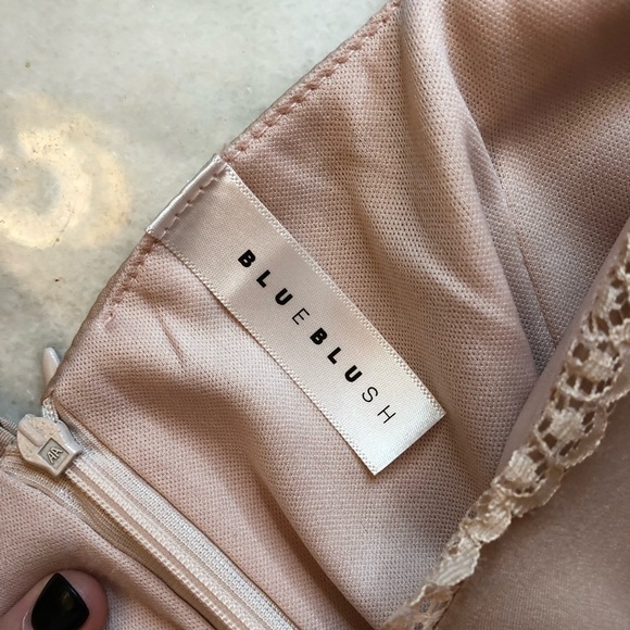 Blue blush dress - Picture 4 of 4